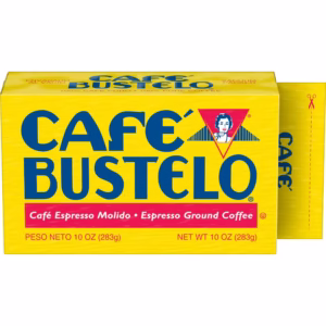 Cafe Bustelo, Espresso Style Dark Roast Ground Coffee, 10 oz Brick
