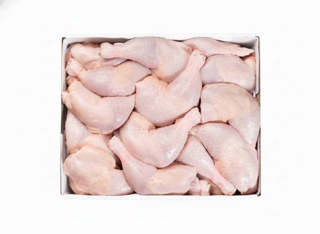 Fresh Chicken Leg Quarters, Grade A, 40 lb. Box