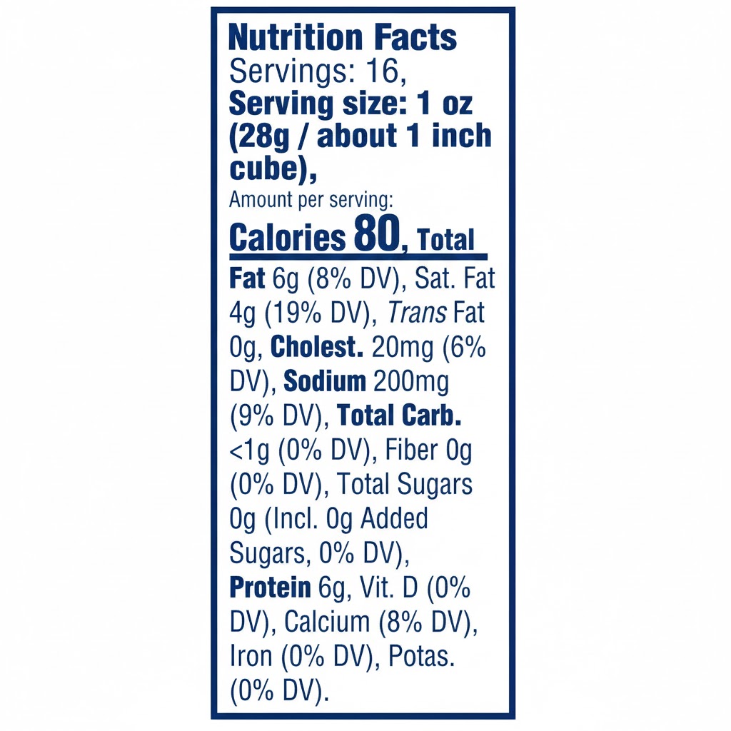 Polly-O Mozzarella Cheese Chunk with Whole Milk, 16 oz Vacuum Packed