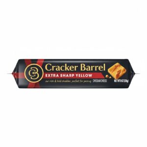 Cracker Barrel Extra Sharp Yellow Cheddar Cheese 8 oz Chunk